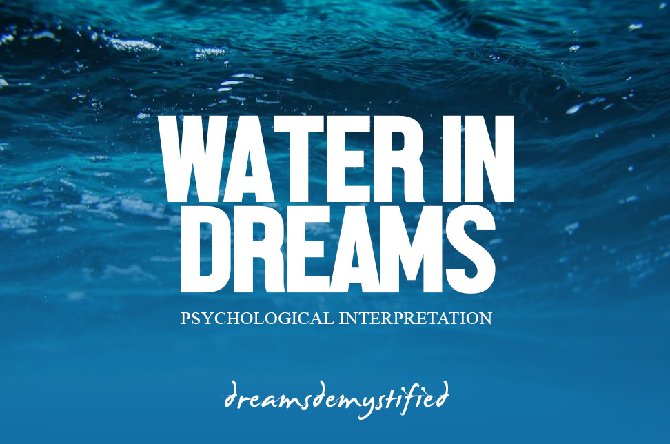 dreams about water