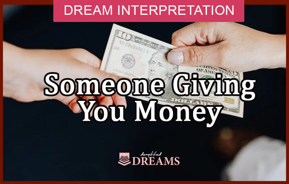 dream about someone giving you money