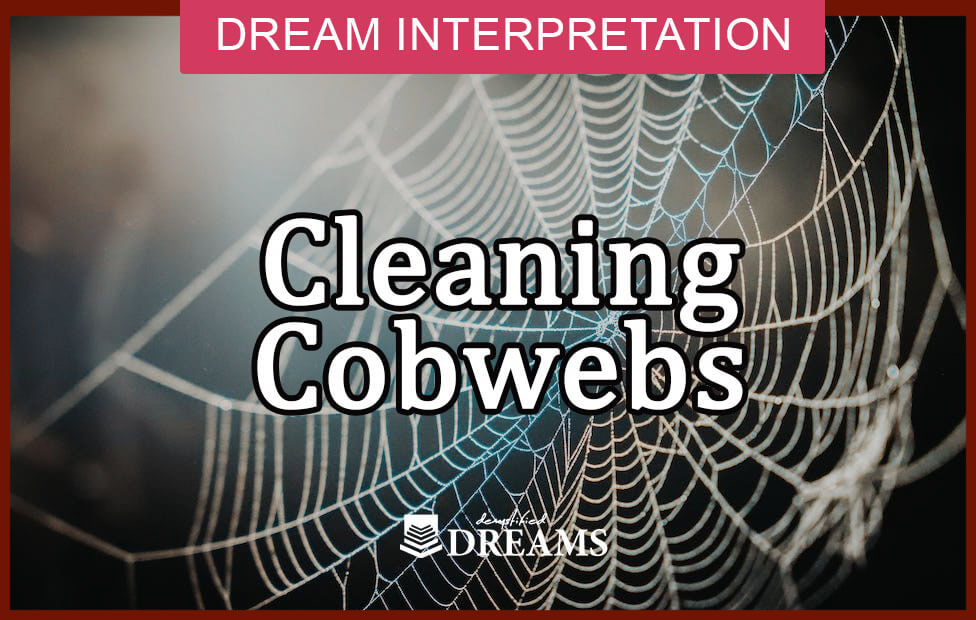 dream about cleaning cobwebs
